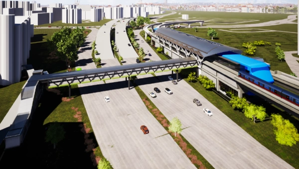 Tengah Plantation, Tengah Park and Bukit Batok West Stations and Viaduct