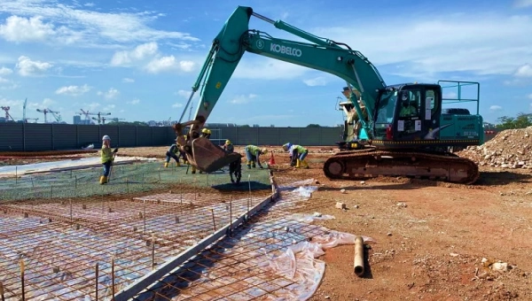 Tengah Plantation, Tengah Park and Bukit Batok West Stations and Viaduct