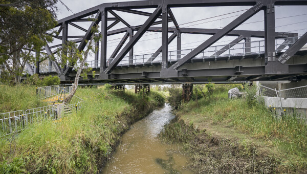 Low impact bridge construction