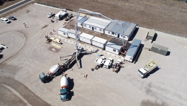 Success with industry-first concrete trial