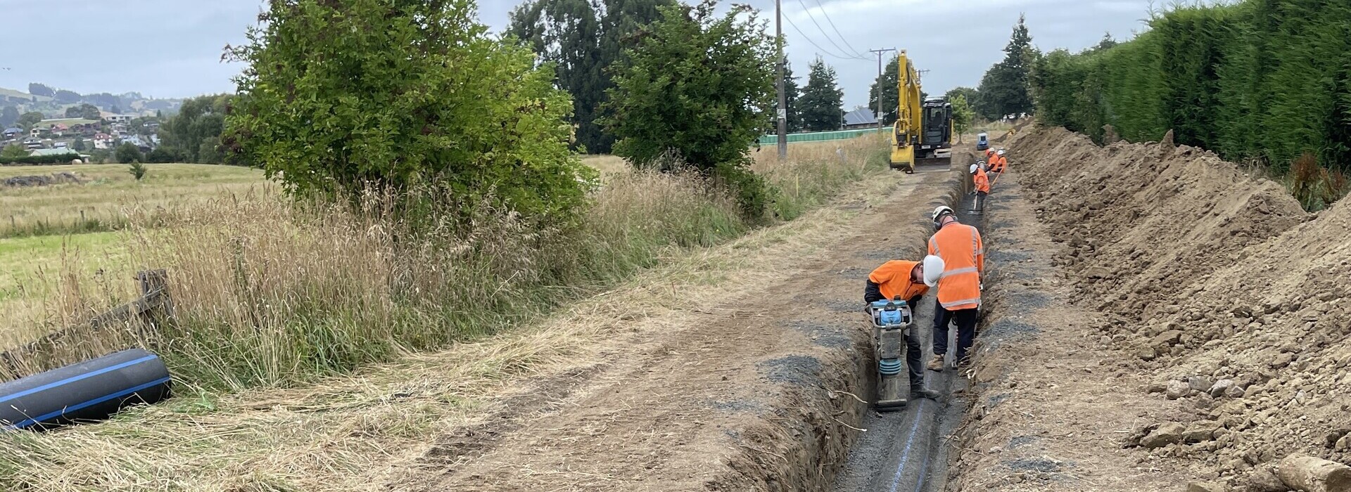 McConnell Dowell awarded Wingatui to Mosgiel Water Main Renewal – Stage 1