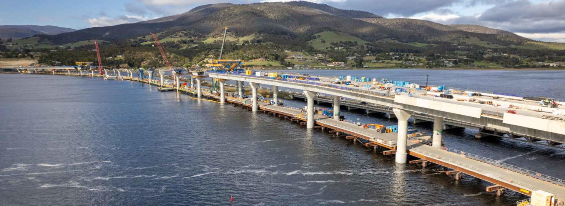 New Bridgewater Bridge Project - October flyover