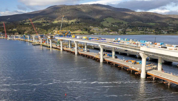 New Bridgewater Bridge Project - October flyover